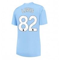 Maglie da calcio Manchester City Rico Lewis #82 Prima Maglia Femminile 2023-24 Manica Corta